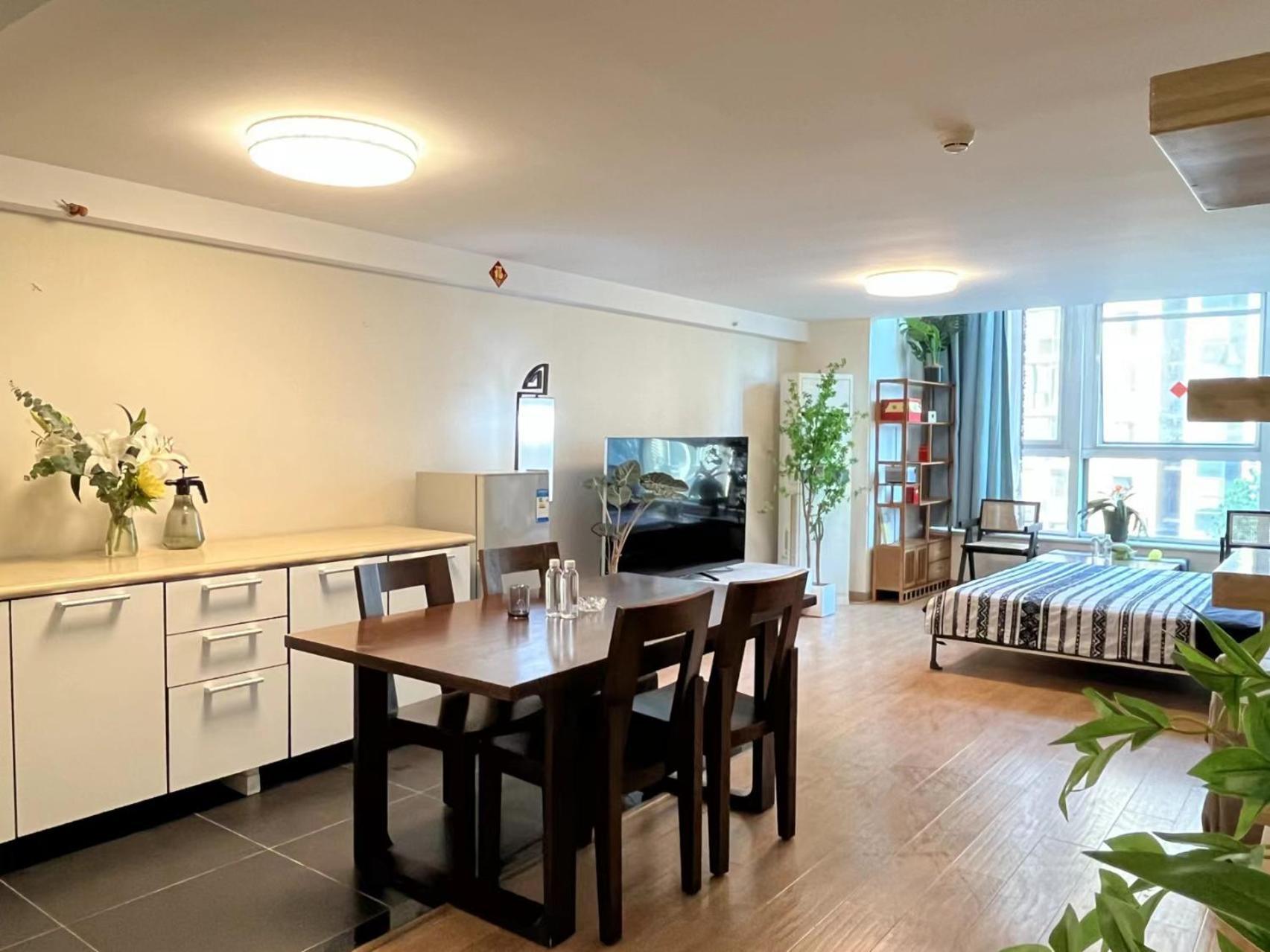 Chaoyang Joy City Hardcover Apartment Pechino Esterno foto