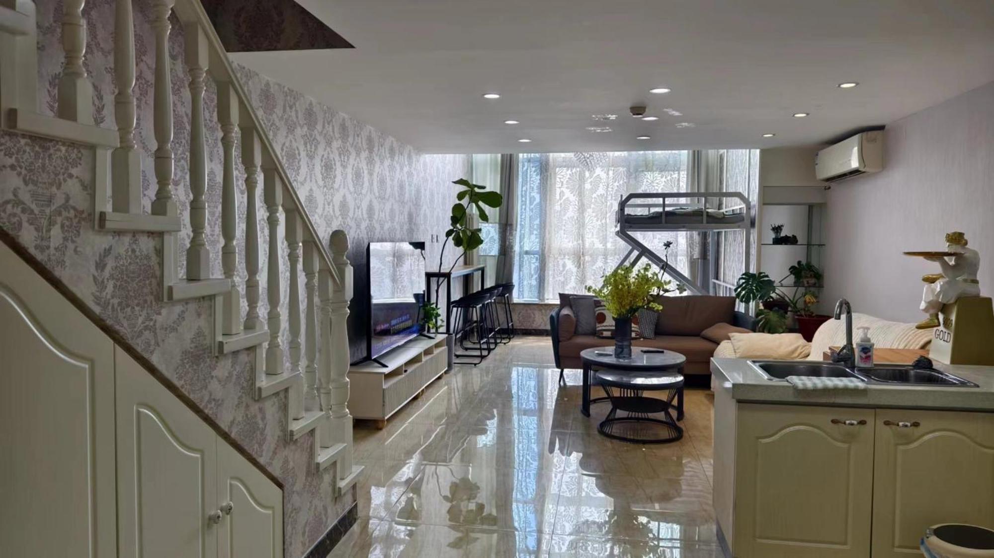 Chaoyang Joy City Hardcover Apartment Pechino Esterno foto